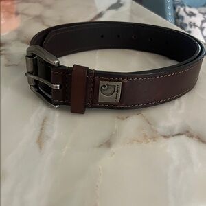 Carhartt Brown Leather Belt Bag